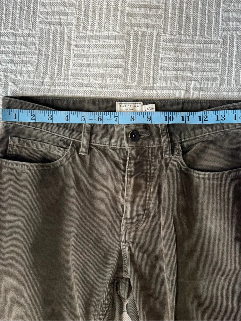 Club Monaco Corduroy Pants – Size 29/30 🍂 - Picture 6 of 11